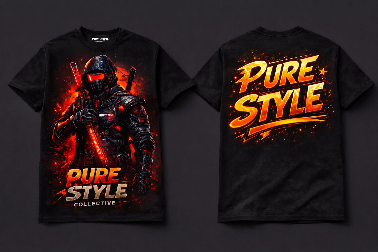 PURE STYLE — Create Move Rise Tee