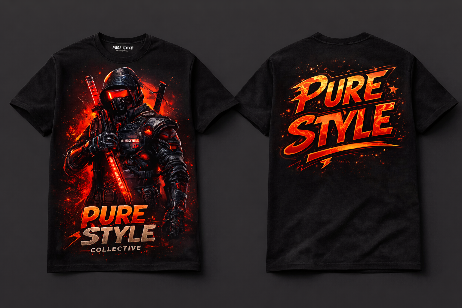 PURE STYLE — Built Different Hoodie