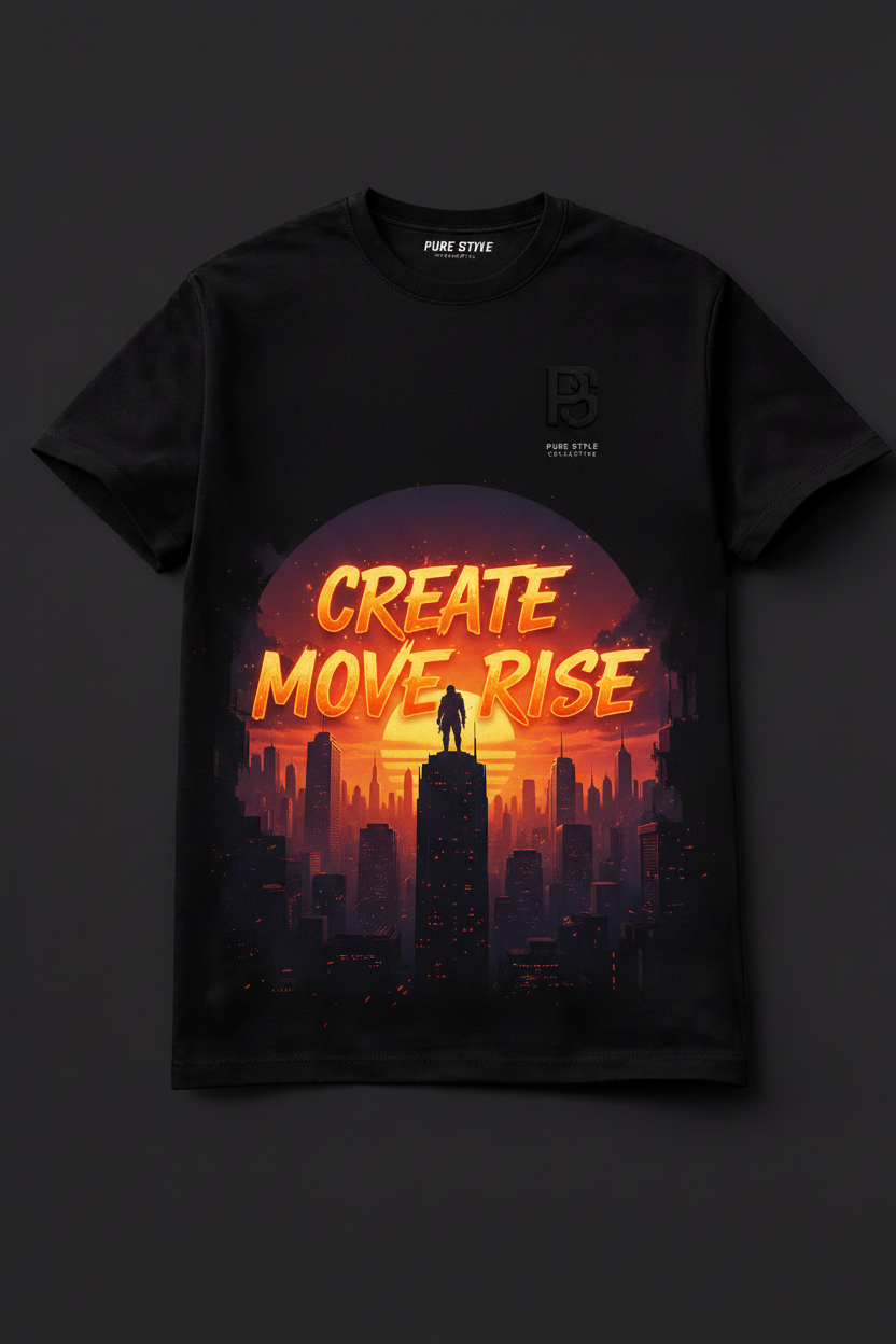 Create Move Rise Tee